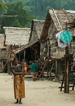 Moken village