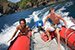 in the dinghy
