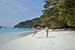 on a Similan beach